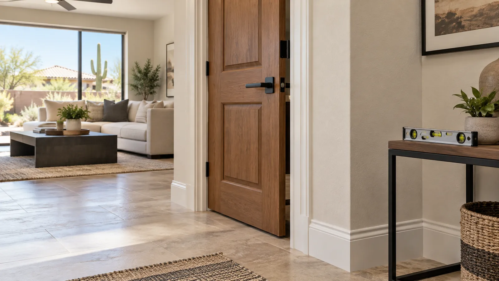 Illustrative Arizona home repair scene