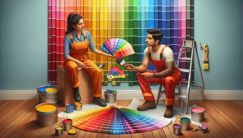 Read more about the article Navigating The Color Spectrum: Insights From Expert Painting Handymen