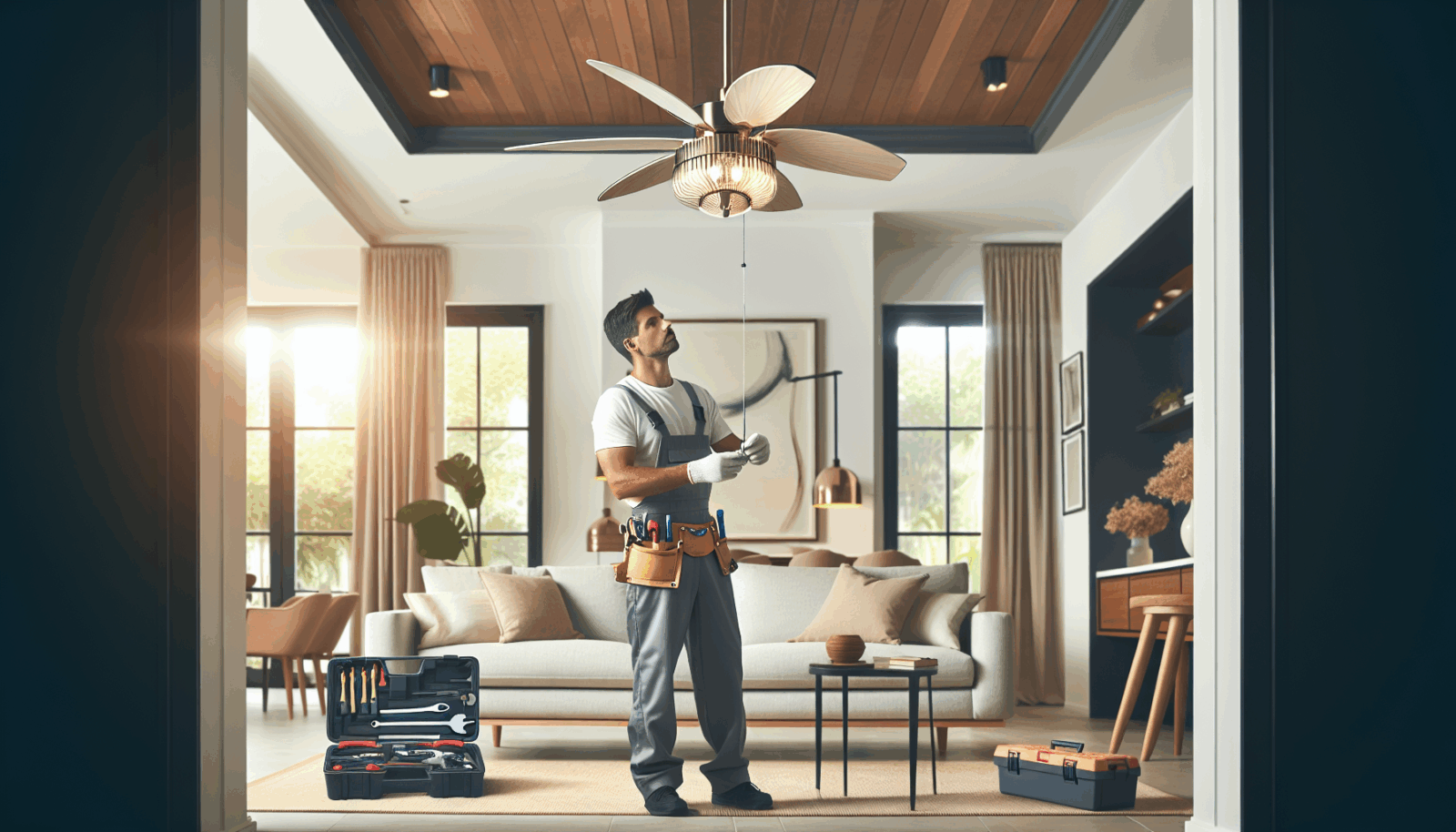 You are currently viewing Upgrade Your Home: The Benefits of Installing Ceiling Fans with the Help of a Handyman