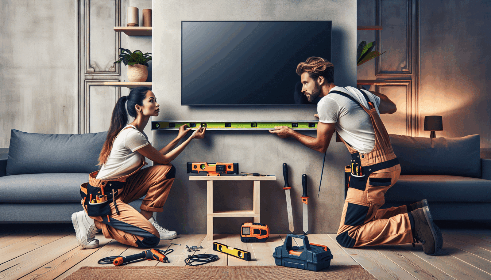 You are currently viewing Handyman Secrets: Achieving the Perfect TV Mounting Setup at Home