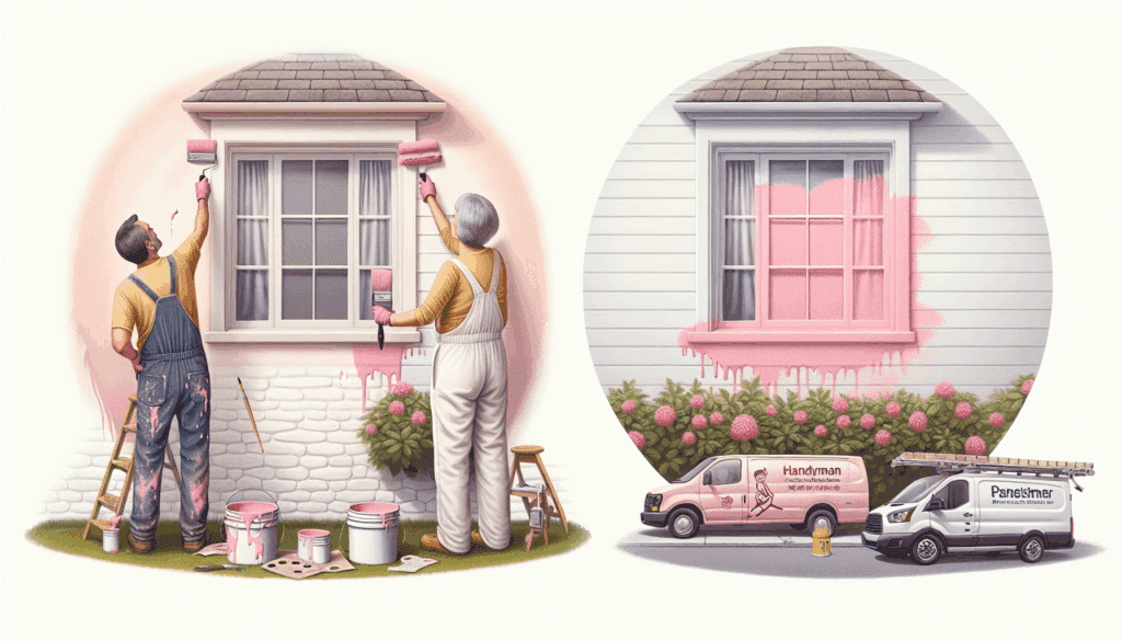 Read more about the article DIY Vs. Professional Painter: When to Call in the Handyman for a Flawless Finish