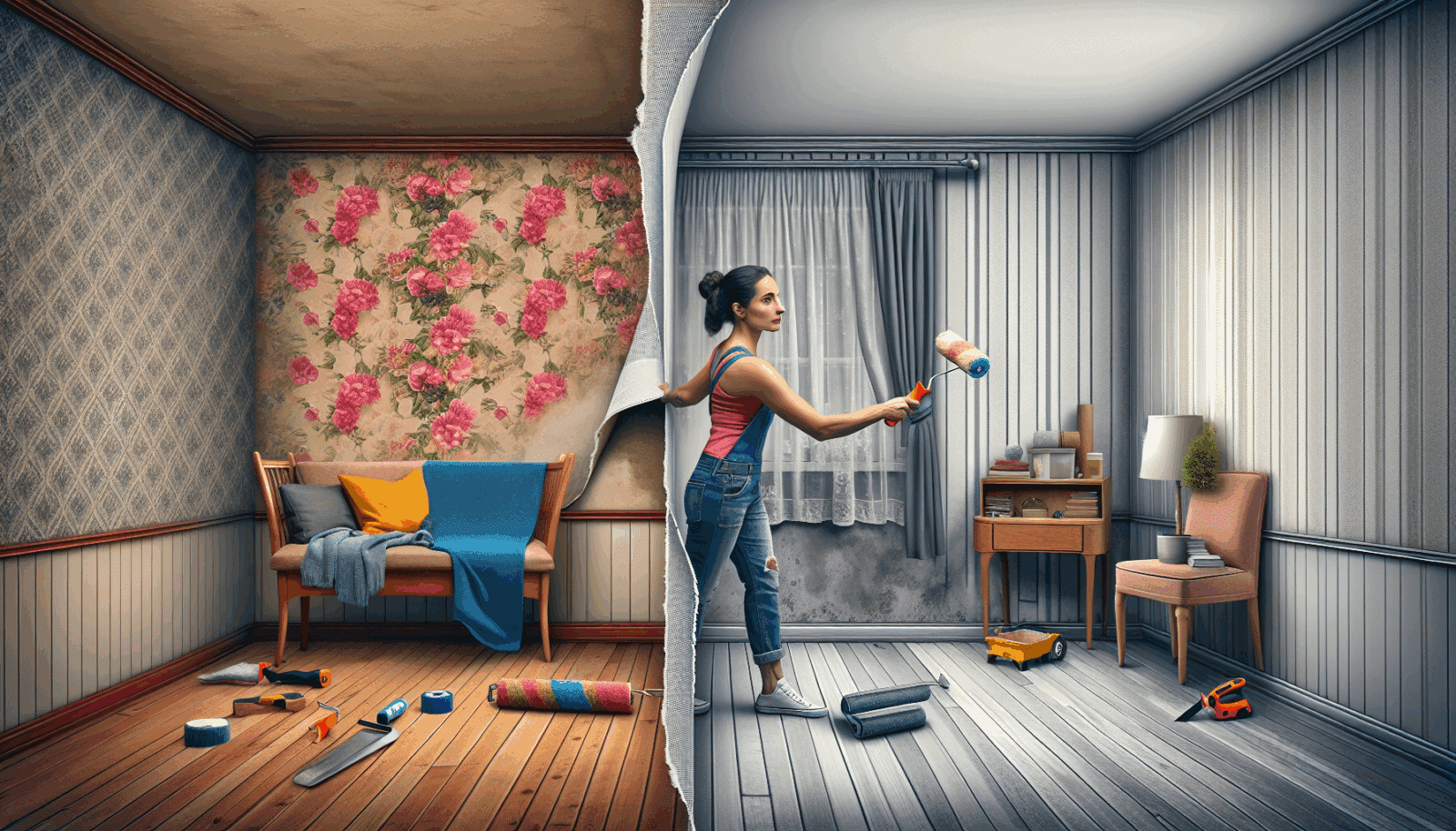 You are currently viewing Revolutionizing Rooms: The Comprehensive Guide to Hiring a Wallpaper Handyman