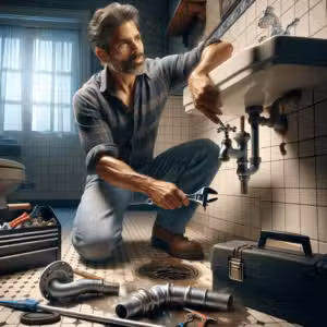 Read more about the article From Leaky Faucets to Clogged Drains: How a Handyman Can Solve Your Bathroom Woes