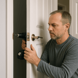 Read more about the article Closing the Gap: How Expert Handymen Fix Common Door Problems