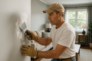 Read more about the article Transform Your Space with Expert Drywall Repair Tips from a Seasoned Handyman