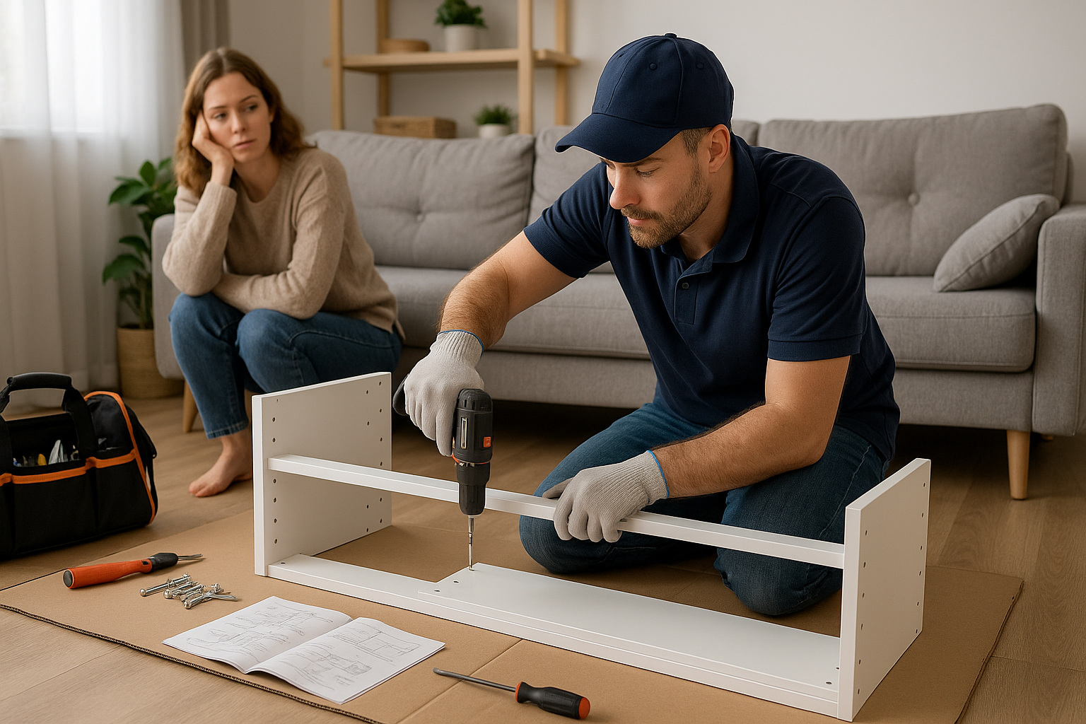 You are currently viewing Save yourself the headache: Let a handyman handle your furniture assembly