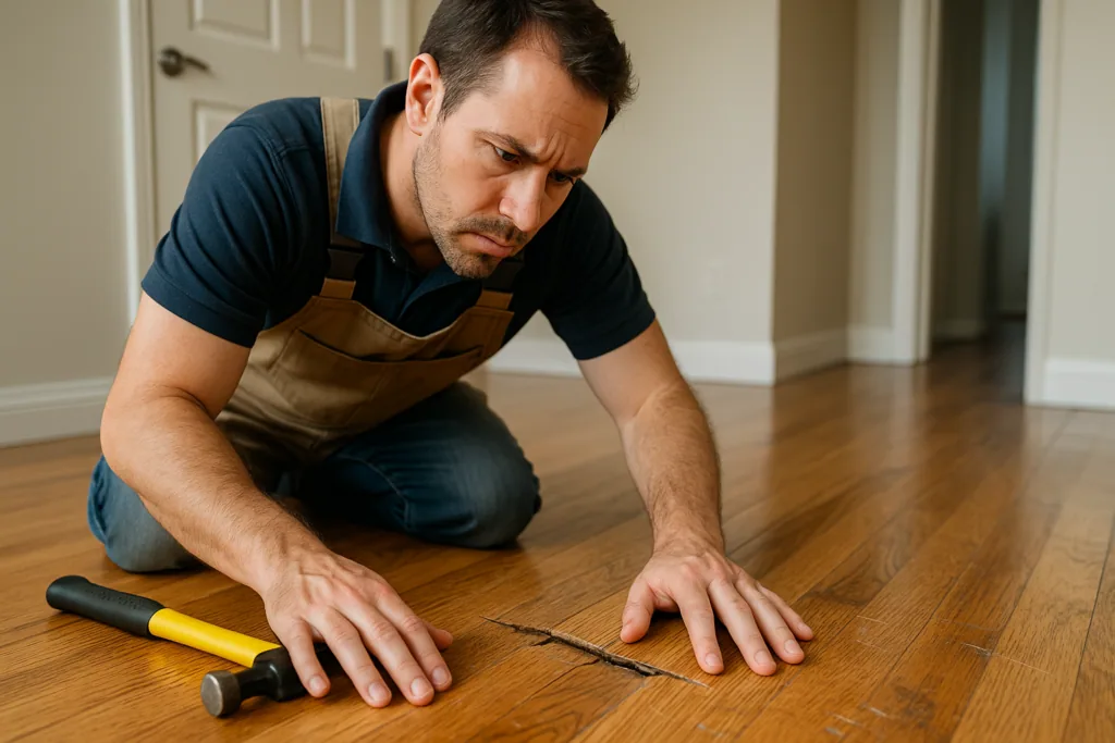 Read more about the article When to Call a Floor Repair Handyman: Signals Your Floor Needs Professional Help